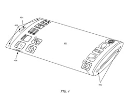 ثبت اختراع 2013 اپل تصویب شد / آیفون 7 این شکلی خواهد بود؛ کاملاً خمیده با لبه‌های کاربردی