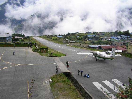 فرودگاه لوکلا در نپال