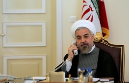 روحانی در گفت‌وگوی تلفنی با اولاند: ایران آماده انجام هر اقدامی علیه تروریست‌ها در جهان است