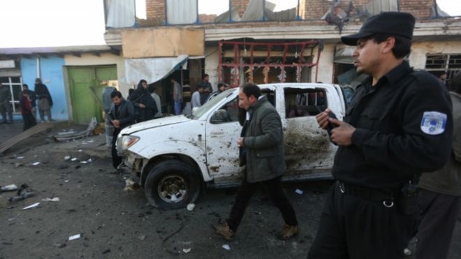 حمله انتحاری در نزدیکی فرودگاه کابل