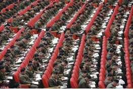 نظم ارتش کره شمالی را اینجا ببینید/ عکس