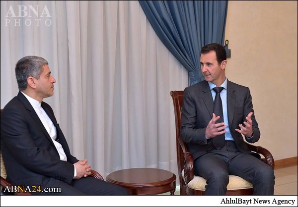 وزیر ایرانی به دیدن بشار اسد رفت