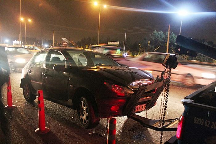 حوادث تهران تصادف خودرو عروسی اخبار تهران