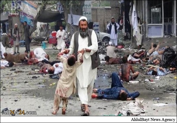 تصاویر دلخراش از حملۀ تروریستی مرگبار جلال آباد افغانستان