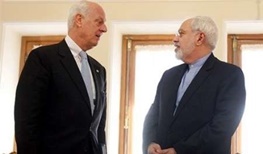 دیدار نماینده بان کی مون با ظریف/ ایران رسماً به ژنو3 دعوت شد