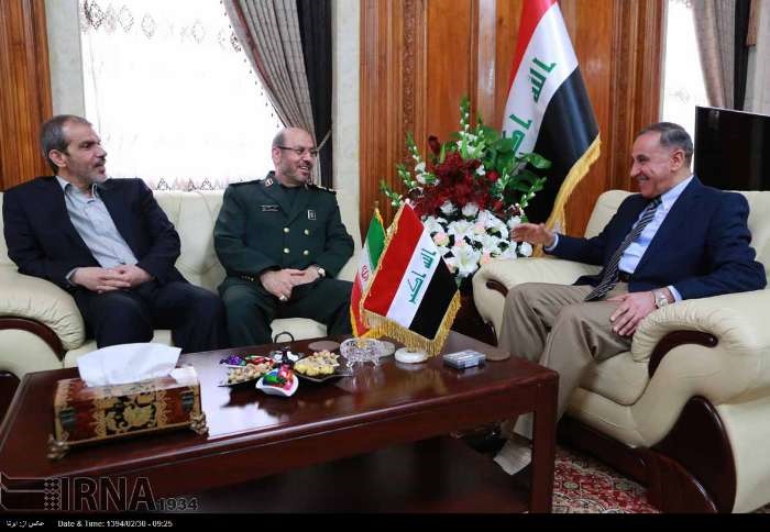 وزیر دفاع ایران در عراق به ملاقات چه کسانی رفت؟