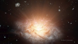 درخشان‌ترین کهکشان عالم با 300,000,000,000,000 ستاره