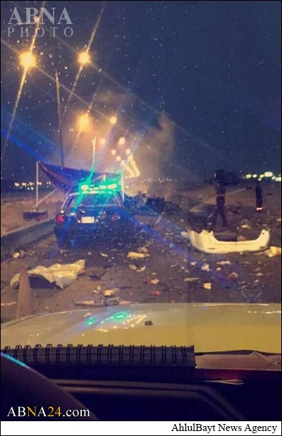 تصاویری از انفجار انتحاری در ریاض/ داعش مسئولیت حمله را برعهده گرفت