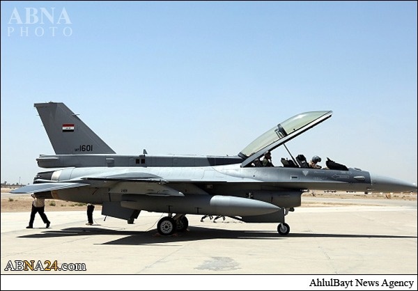 نخست وزیر عراق سوار F16 شد