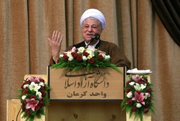 تجلیل آیت الله هاشمی رفسنجانی از یکی از جملات رهبر انقلاب/ قدرت باعث دوام حکومت نمی‌شود