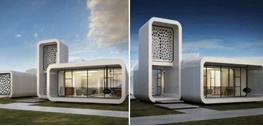 اولین دفاتر اداری سه بعدی دنیا در دبی + عکس