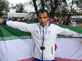 رضا قاسمی سریع ترین ایرانی تاریخ شد و اولین سهمیه المپیک را گرفت