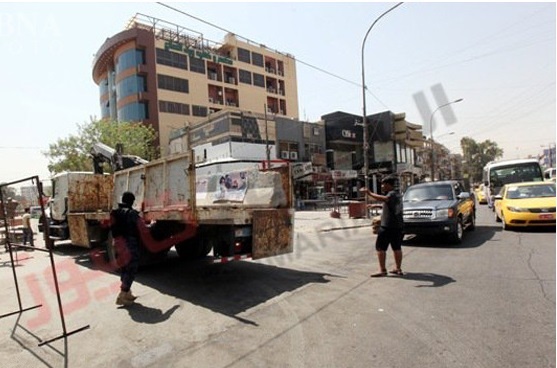 بازگشایی خیابان‌های بغداد به روی مردم