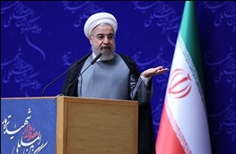 روحانی:نمی توانیم بین انقلاب و نظام فاصله ایجاد کنیم/اجازه نمی دهیم هیچ ابرقدرتی برای ما تصمیم بگیرد