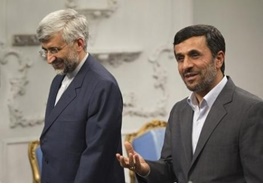 پوستری که حامیان احمدی نژاد در گروه های تلگرامی منتشر کردند