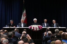 رییس جمهور: جمهوری اسلامی ایران صراحتاً اعلام می‌کند، متعهد به اجرای برجام است