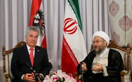 آملی لاریجانی: گفت‌وگوهای مشترک حقوق بشری میان ایران و اتریش در دستور کار قرار گیرد