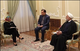 روحانی در دیدار وزیر خارجه اندونزی: ایران خواستار روابط خوب، صمیمانه و برادرانه میان همسایگان است