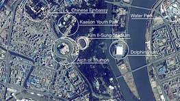 سرک کشیدن در کره‌شمالی از ایستگاه فضایی