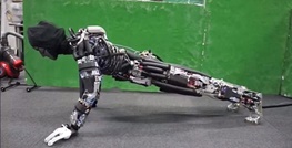 تصویر متجرک از ورزش رباتی که عرق می‌کند/خنک شدن به شیوه انسان