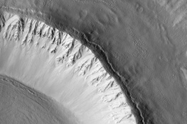 کشف صفحه غول‌پیکر یخ در مریخ/ بازمانده عصر یخبندان