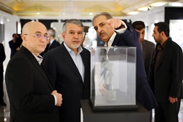 دیدار سه وزیر فرهنگ و ارشاد اسلامی از ششمین حراج تهران