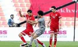 عکس یادگاری دو ستاره فوتبال ایران مقابل باشگاه قطری 