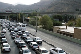 بارش پراکنده باران در دو استان / ترافیک روان در جاده‌های ایران