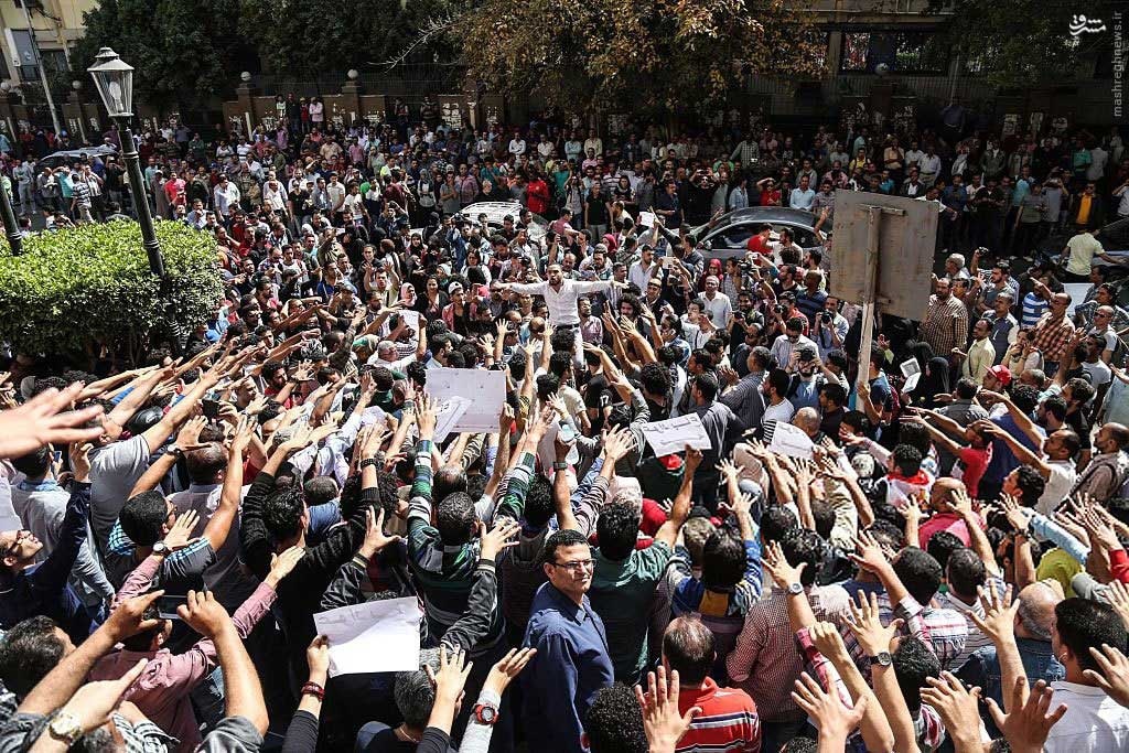تظاهرات علیه ناموس فروشی در مصر