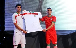 رونمایی از لباس جدید تیم ملی بدون حضور بازیکنان و اعضای کادر فنی