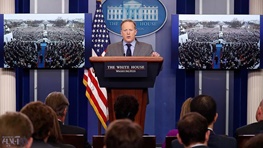 اولین نشست مطبوعاتی سخنگوی جدید کاخ سفید با متهم کردن رسانه‌ها