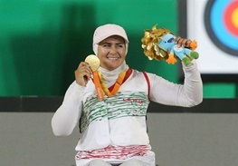 زهرا نعمتی پیشتاز در کسب عنوان بهترین ورزشکار ماه