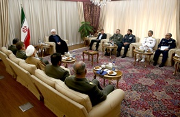 روحانی: نیروهای مسلح باید فراجناحی باشند
