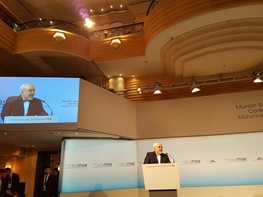 متن کامل سخنرانی ظریف در کنفرانس امنیتی مونیخ/ توصیه وزیر خارجه به کشورهای عربی