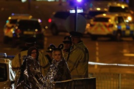 عکس| ۱۹ کشته و ۶۰ زخمی در انفجار سالن «منچستر آرینا»