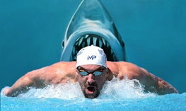 چرا مایکل فلپس می‌خواهد با یک کوسه سفید مسابقه بدهد؟/قهرمان شنا در مقابل سلطان دریا