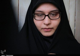 همسر شهید حججی: نمی‌گذارم دشمن اشکم را ببیند