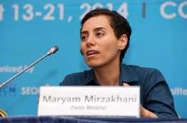 ستایش نشریه نیچر از مریم‌میرزاخانی/او خردگرایی ایرانیان را نشان می‌داد