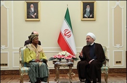 مذاکرت دیپلماتیک آفریقایی با روسای دولت و مجلس ایران