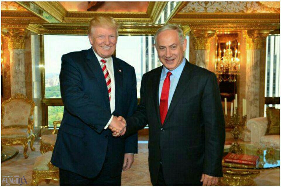نتیجه تصویری برای ترامپ و نتانیاهو