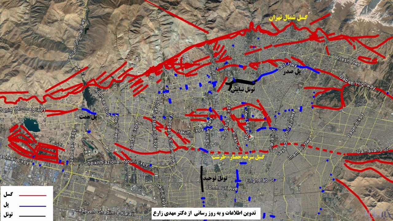 نتیجه تصویری برای زلزله تهران