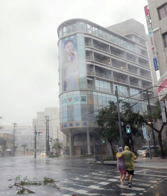 خسارات طوفان ژاپن