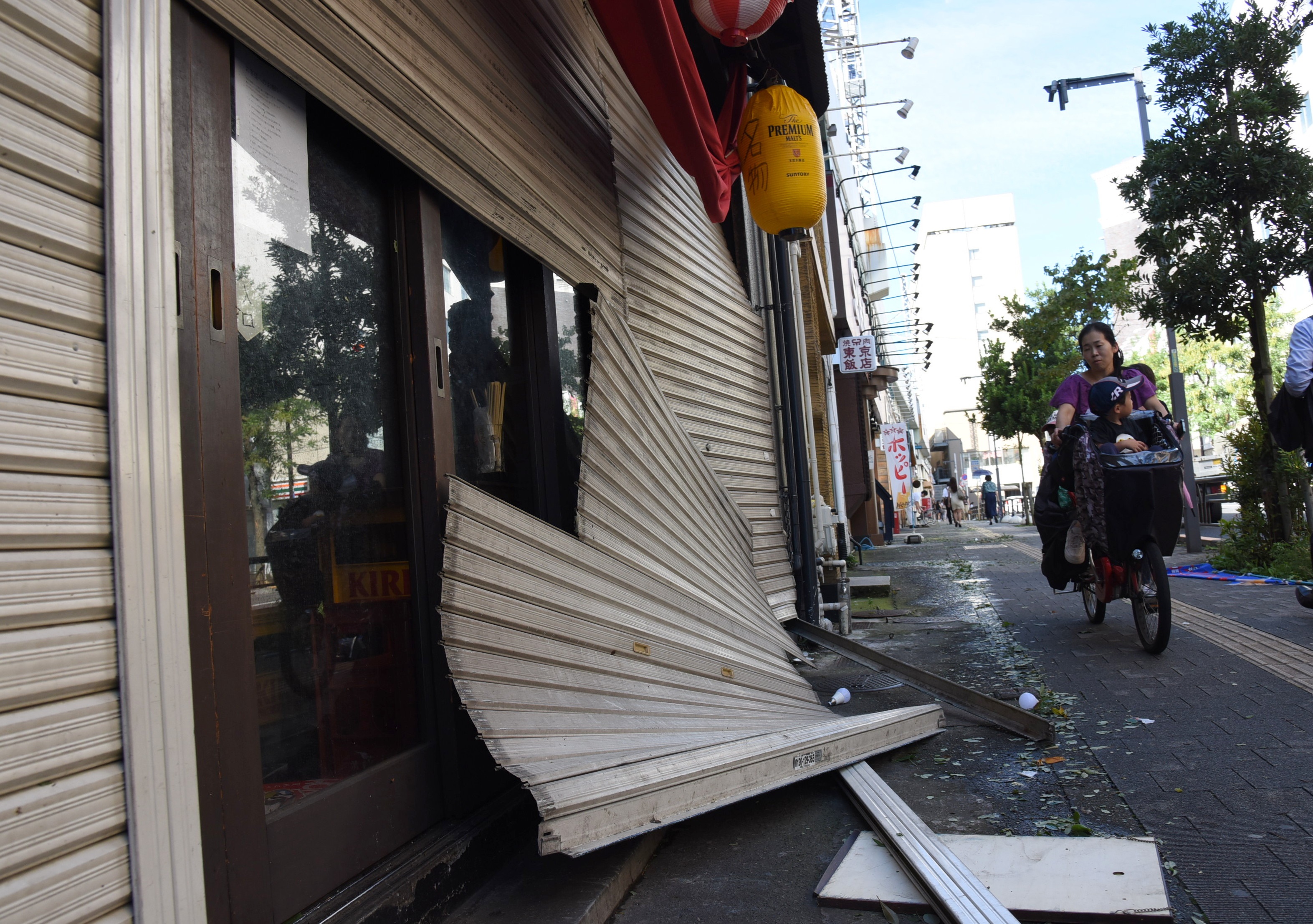 خسارات طوفان ژاپن