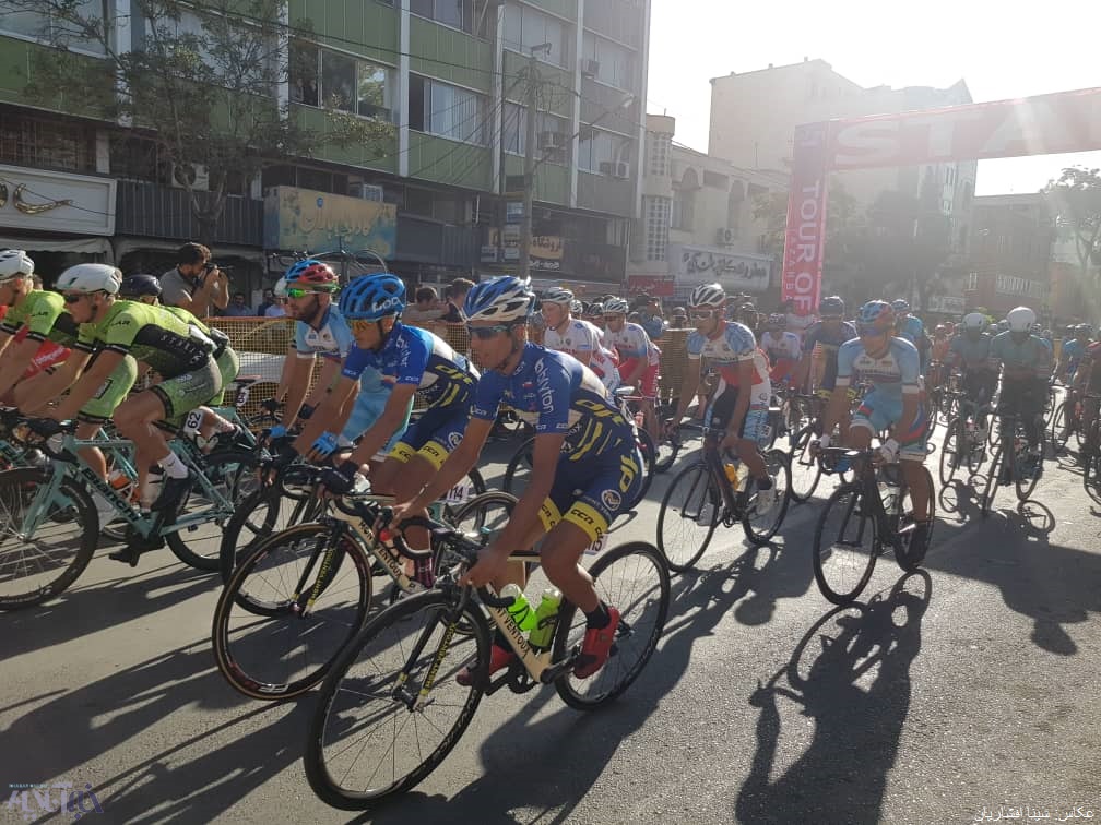 آغاز مرحله دوم تور بین‌المللی دوچرخه‌سواری ایران-آذربایجان