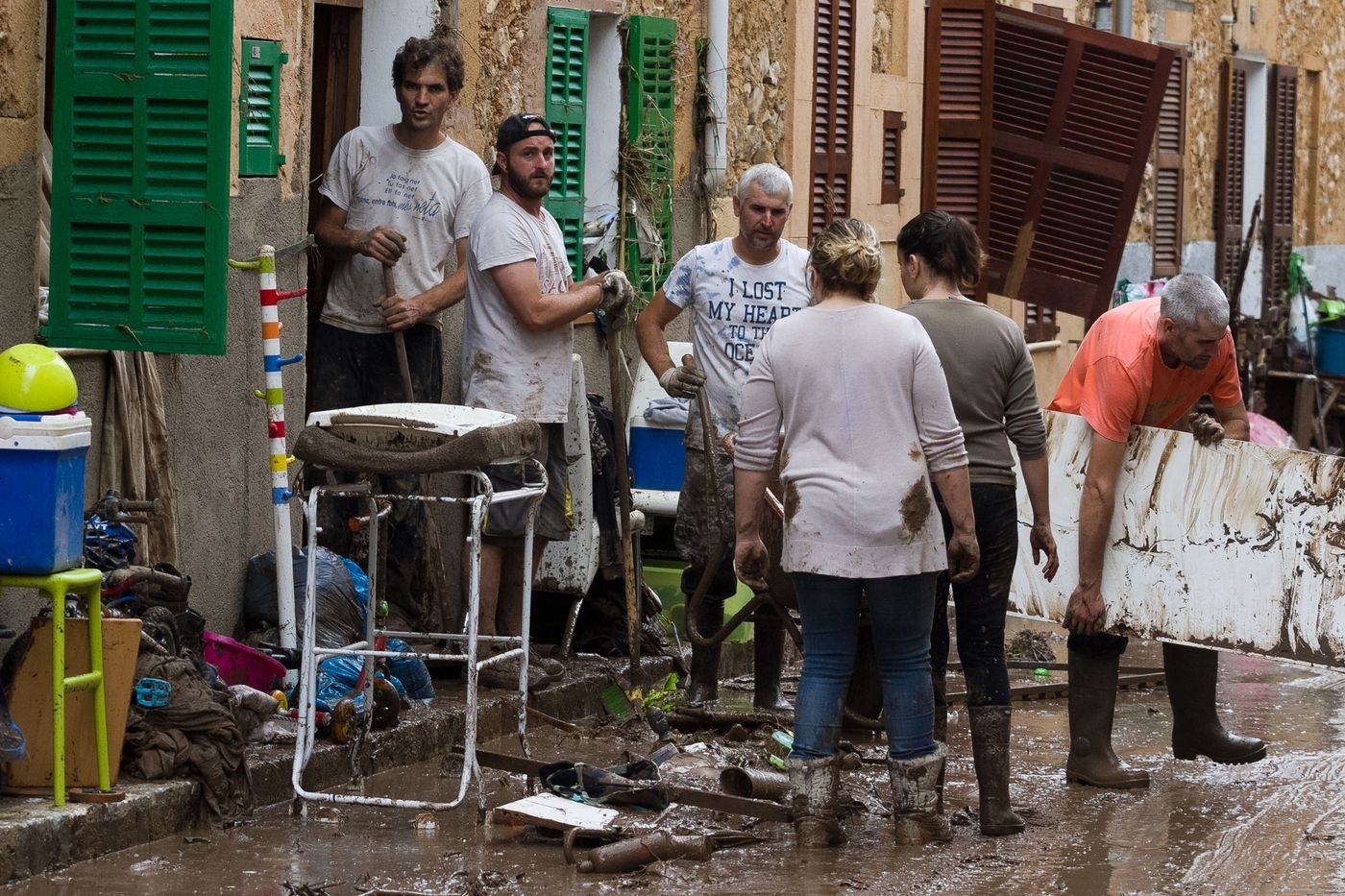 خسارات سیل در جزیره‌ مایورکا اسپانیا