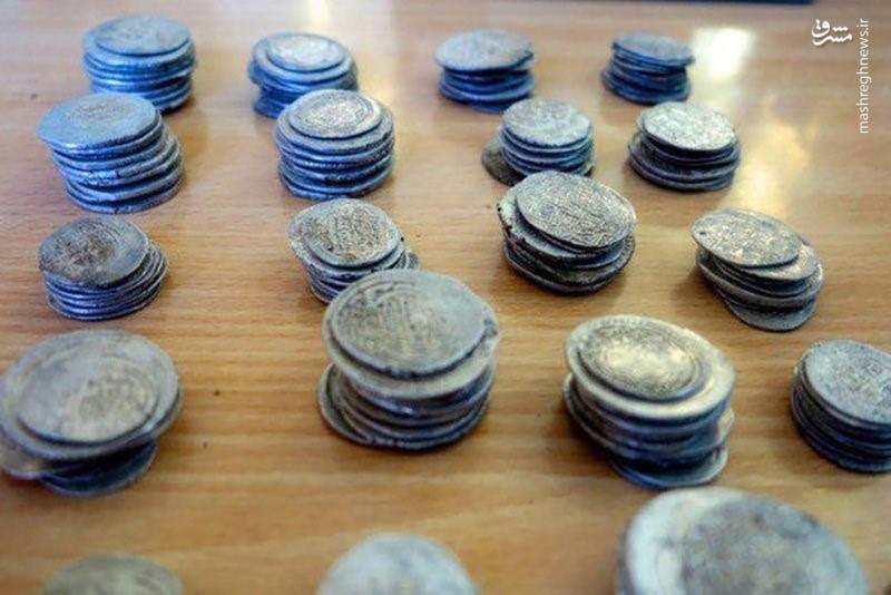 سکه های 1200 ساله در ایلام