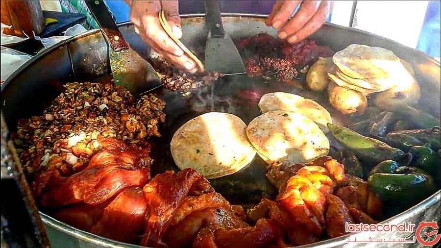 غذای خیابانی در مکزیک