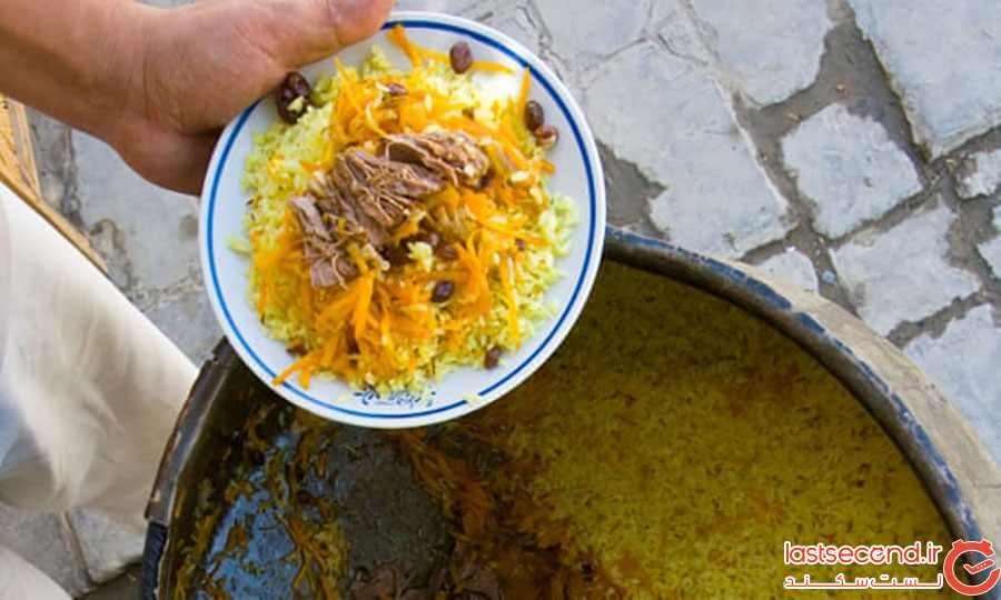 غذای خیابانی در ازبکستان