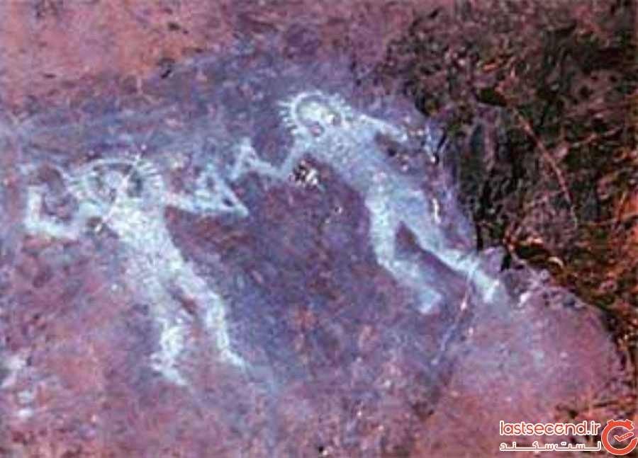 رد پای آدم فضایی ها در هنر باستان