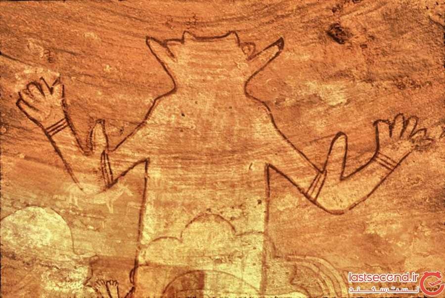 رد پای آدم فضایی ها در هنر باستان